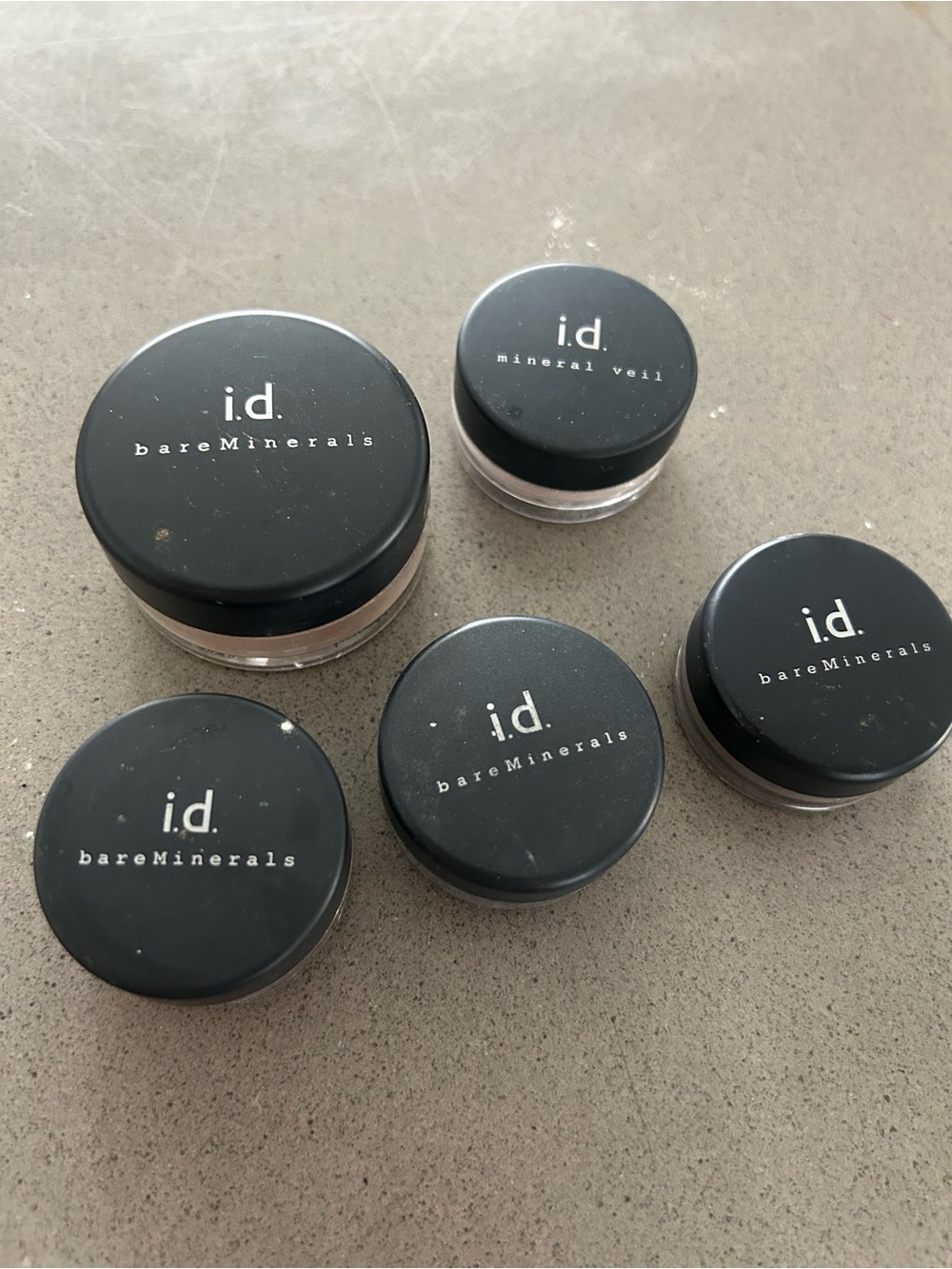 bareMinerals i.d. Mineral Loose Powder lot Pure Radiance peacock azure spice etc
